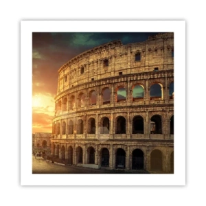 Affiche - Poster - Une impression colossale - 50x50 cm