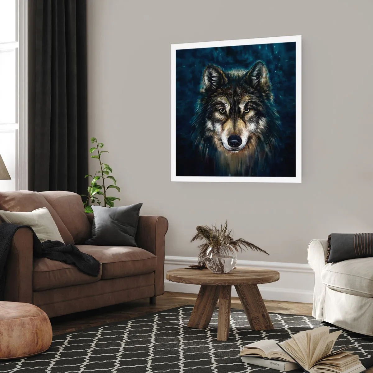 Affiche - Poster - Alpha? Et oméga - 40x40 cm