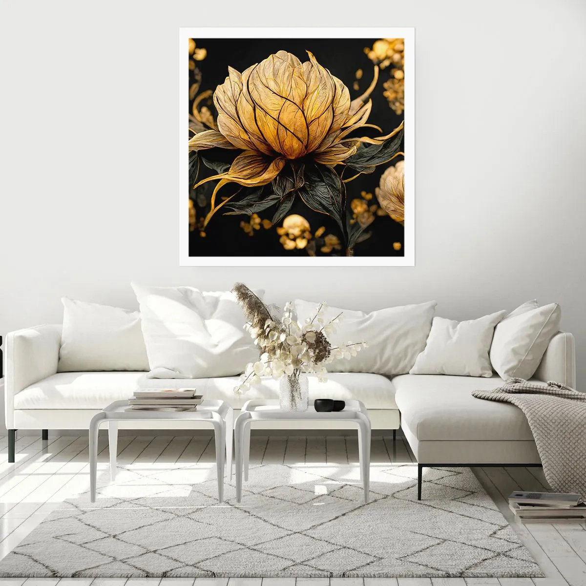 Affiche - Poster - Fragilité subtile - 40x40 cm