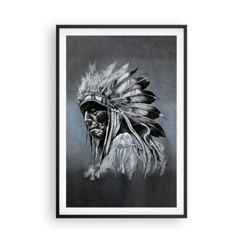 Affiche dans un cadre noir - Poster - Retour aux sources - 61x91 cm
