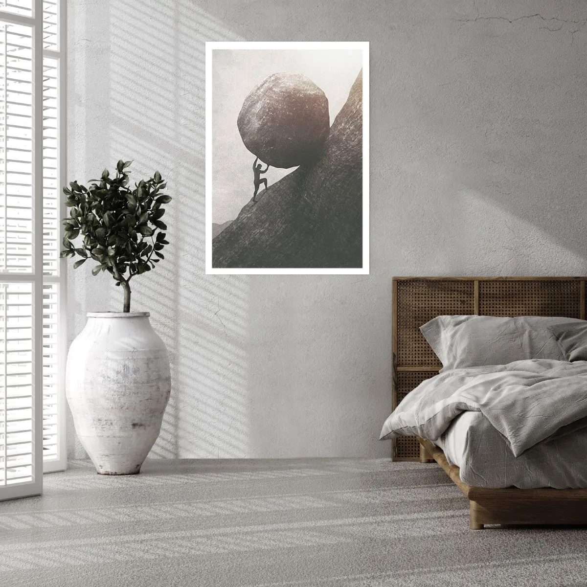 Affiche - Poster - Je crois contre tout espoir - 70x100 cm