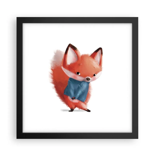 Affiche dans un cadre noir - Poster - Est-ce que ça me va? - 30x30 cm