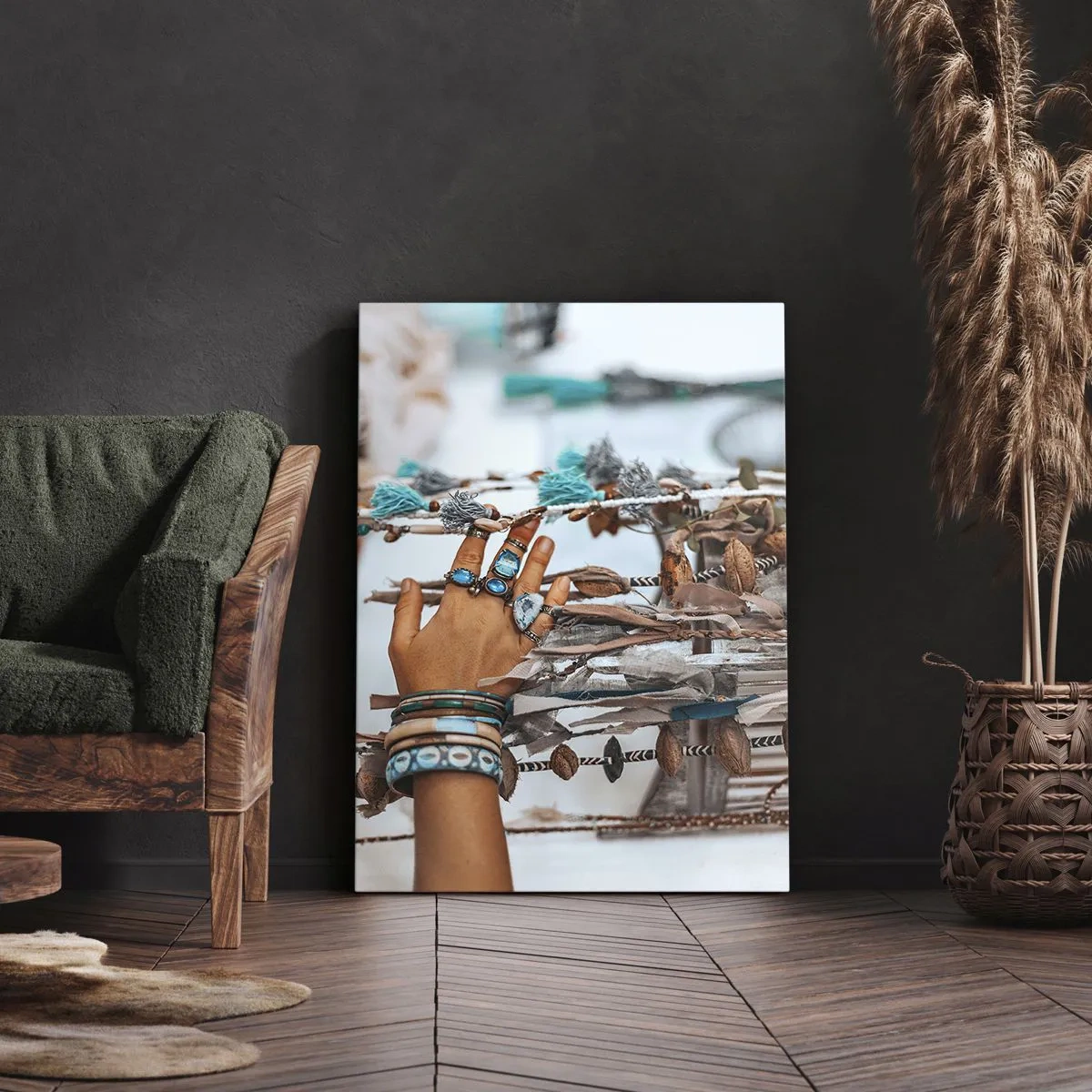 Impression sur toile - Image sur toile - Trésor local - 55x100 cm