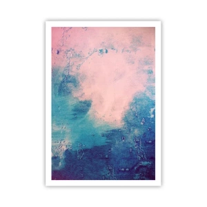 Affiche - Poster - Etreintes bleues - 70x100 cm