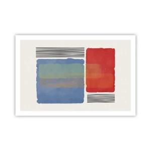 Affiche - Poster - Esprit et lettre de la géométrie - 91x61 cm