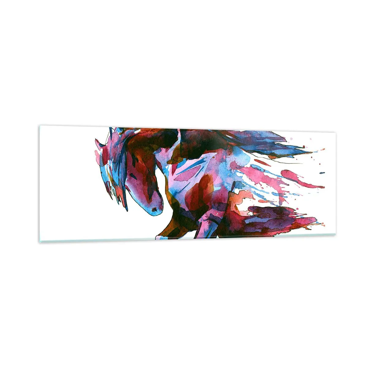 Impression sur verre - Image sur verre - Dans le ravissement - 90x30 cm