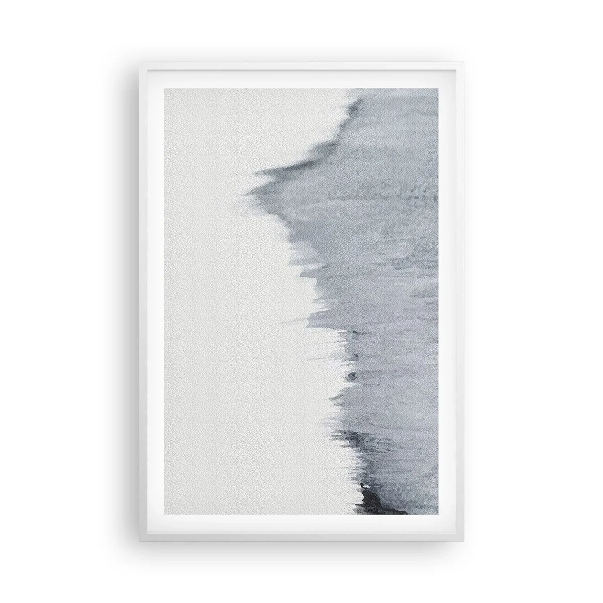 Affiche dans un cadre blanc - Poster - Une esquisse mystérieuse - 61x91 cm