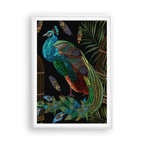 Affiche dans un cadre blanc - Poster - En robes royales - 70x100 cm