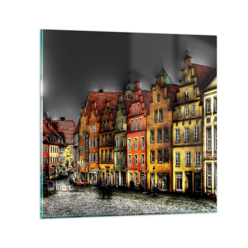 Impression sur verre - Image sur verre - La seule chose qui manque est un carrosse enchantée - 50x50 cm