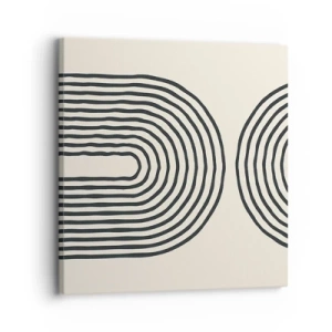 Impression sur toile - Image sur toile - Dans un instant... - 30x30 cm