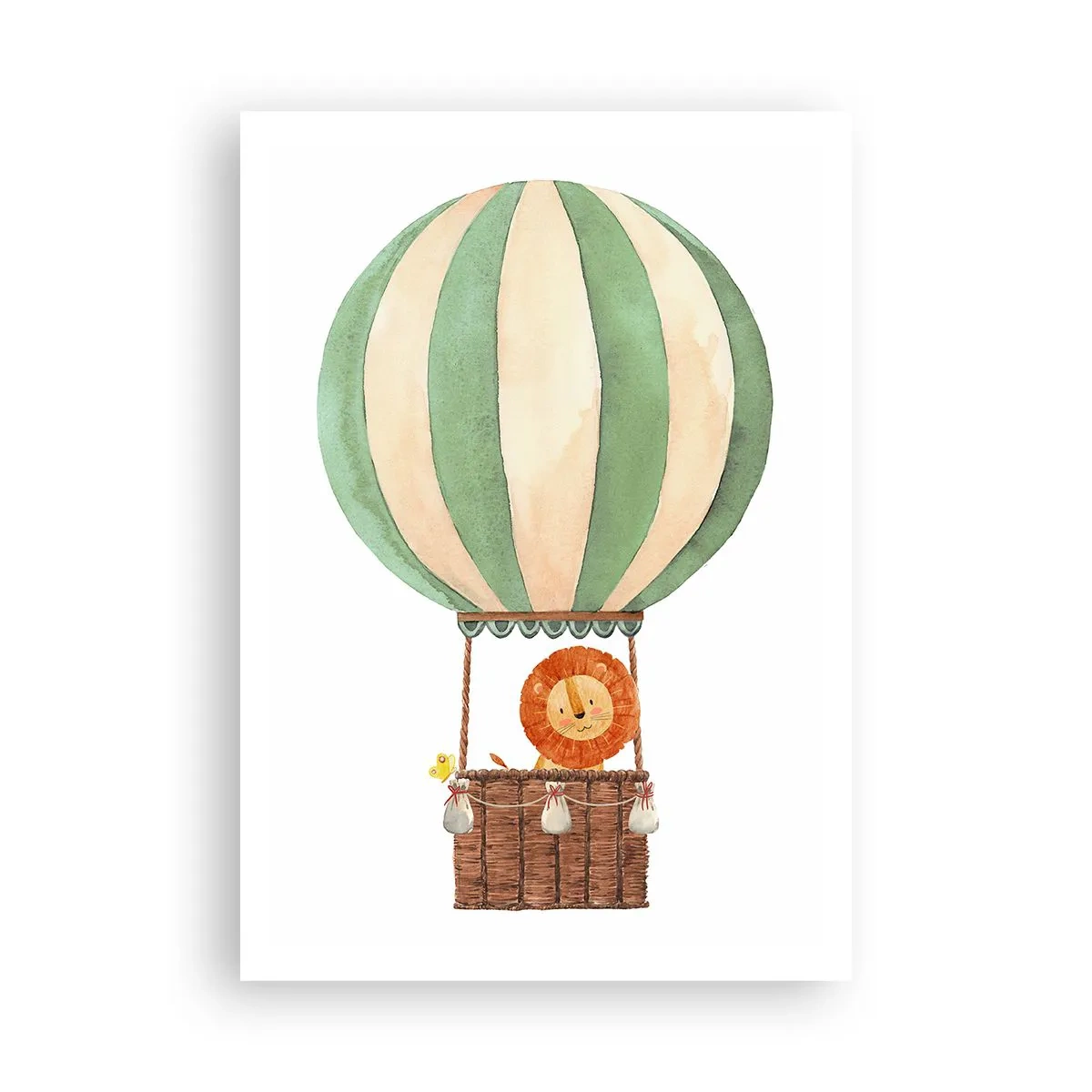 Affiche - Poster - Les voyages de Léon - 70x100 cm