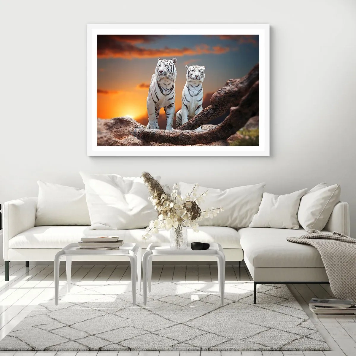 Affiche dans un cadre blanc - Poster - Tout comme à Narnia - 40x30 cm