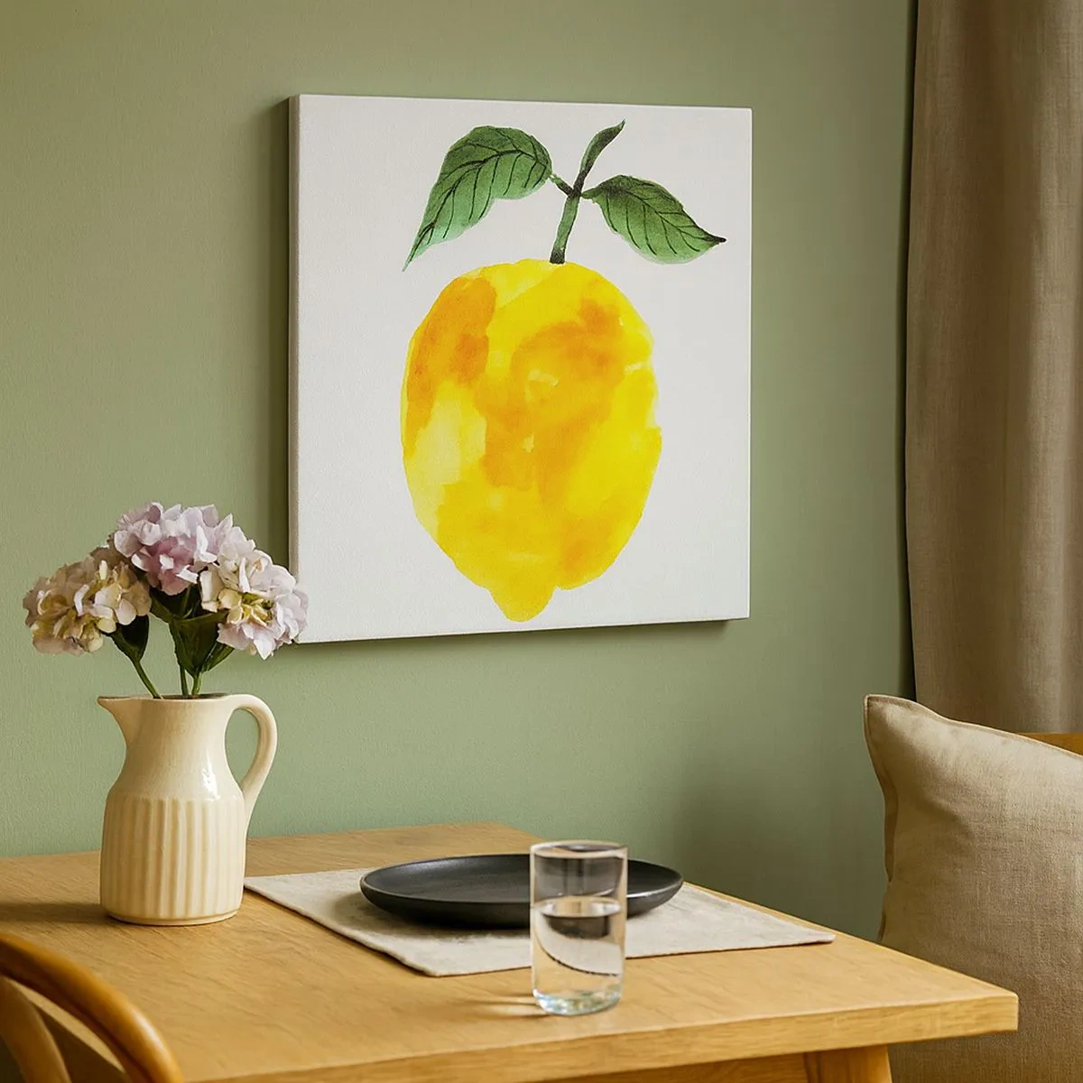 Impression sur toile - Image sur toile - Comment reconnaitre le goût du soleil - 30x30 cm