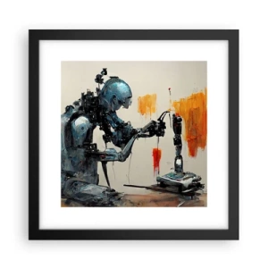 Affiche dans un cadre noir - Poster - Déjà demain… - 30x30 cm