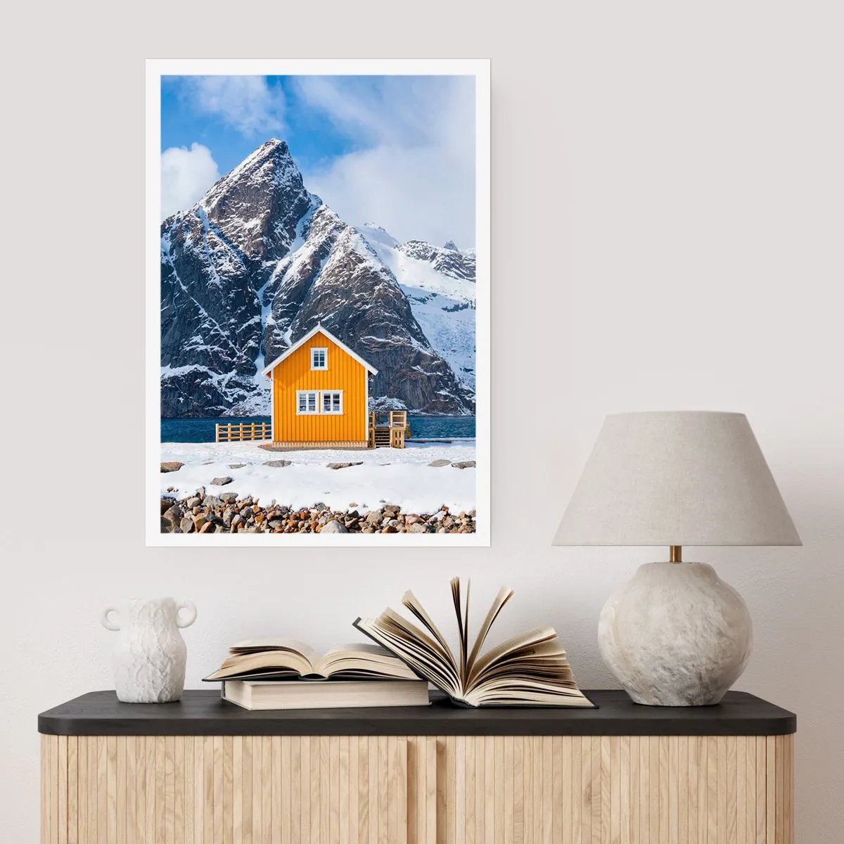 Affiche - Poster - Vacances scandinaves - 61x91 cm