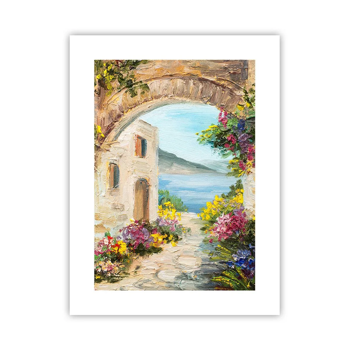 Affiche - Poster - Le charme d'une province côtière - 30x40 cm