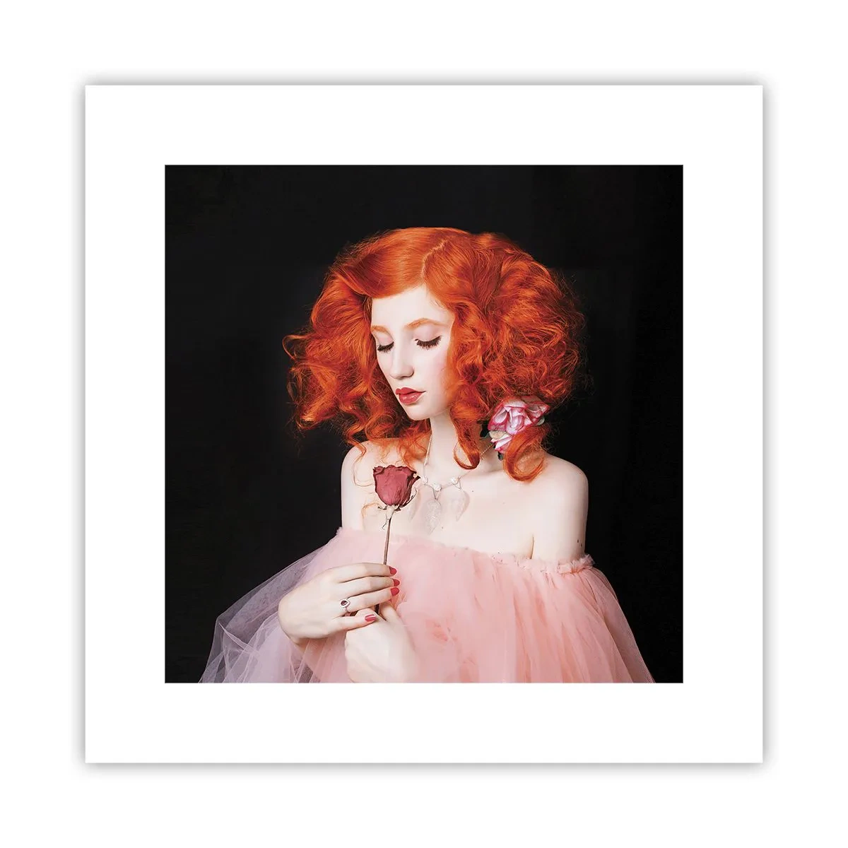 Affiche - Poster - De style baroque - 30x30 cm