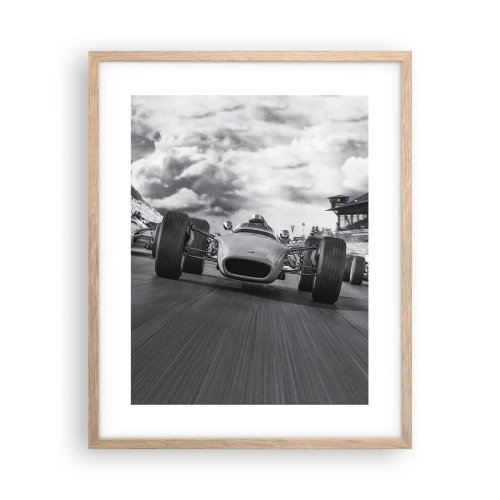 Affiche dans un chêne clair - Poster - Puissance! - 40x50 cm