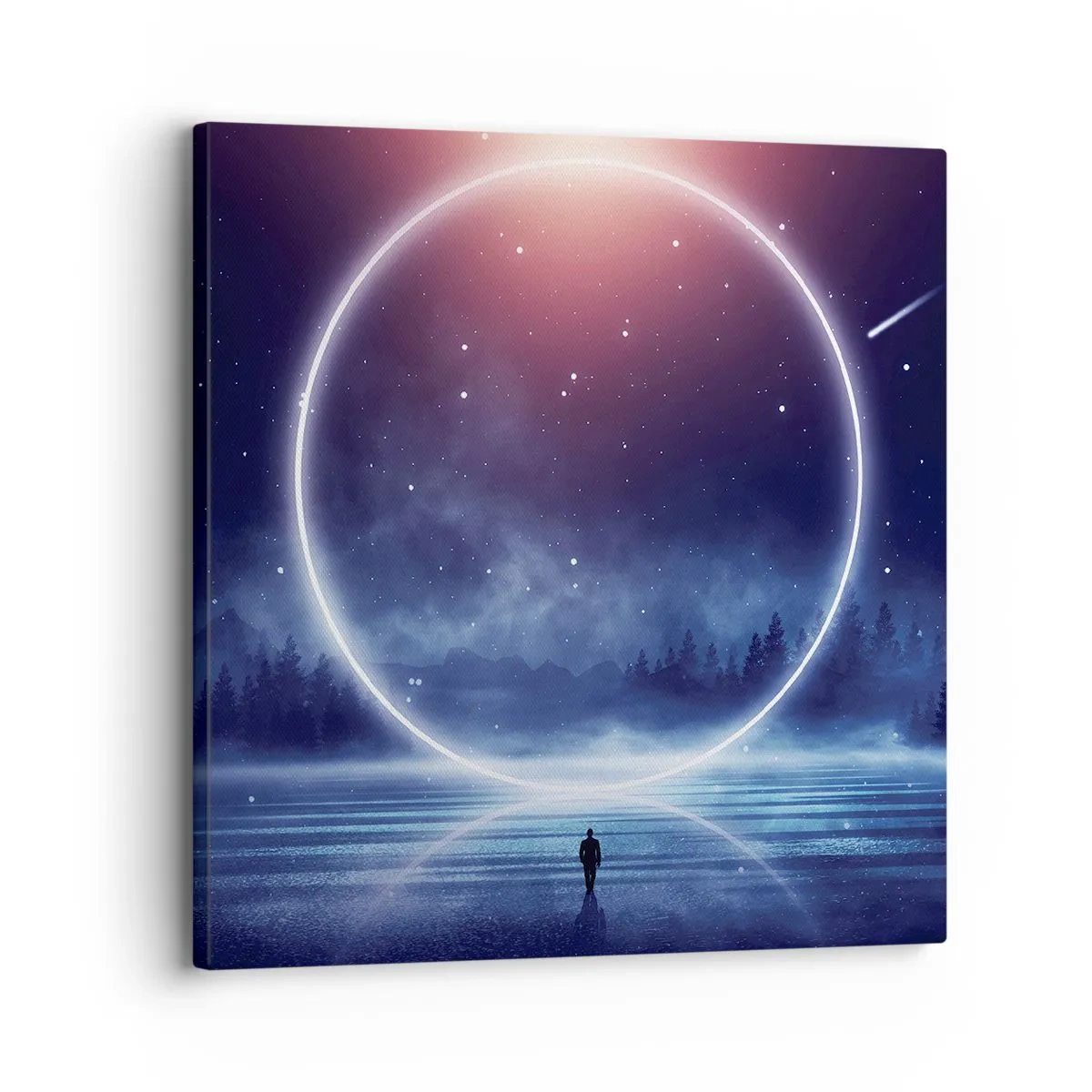 Impression sur toile - Image sur toile - Ils sont déjà là... - 30x30 cm