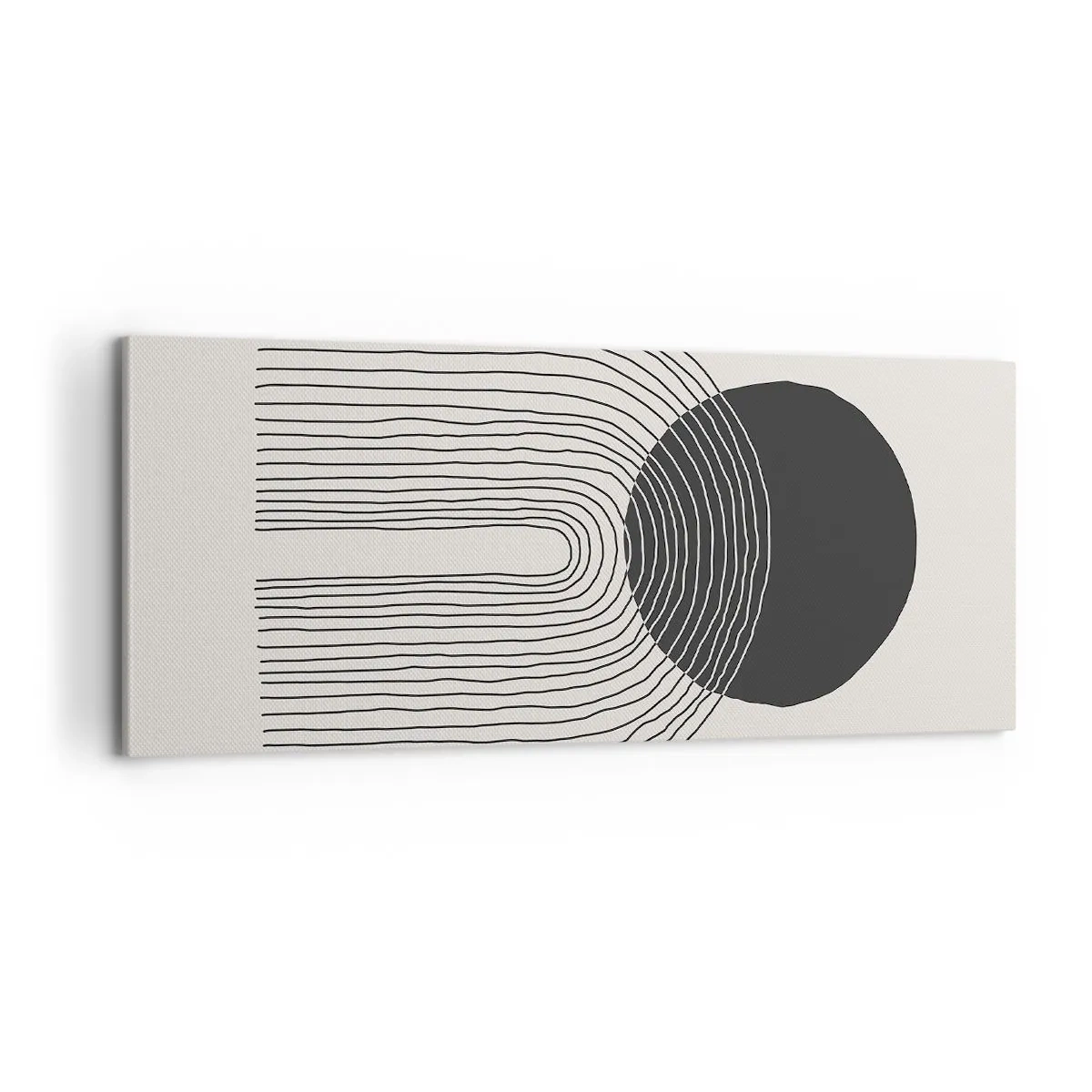 Impression sur toile - Image sur toile - Tremblement et confiance - 100x40 cm