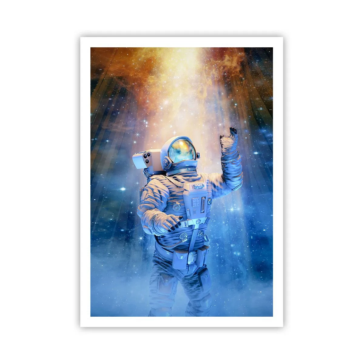 Affiche - Poster - Enfin arrivé - 70x100 cm