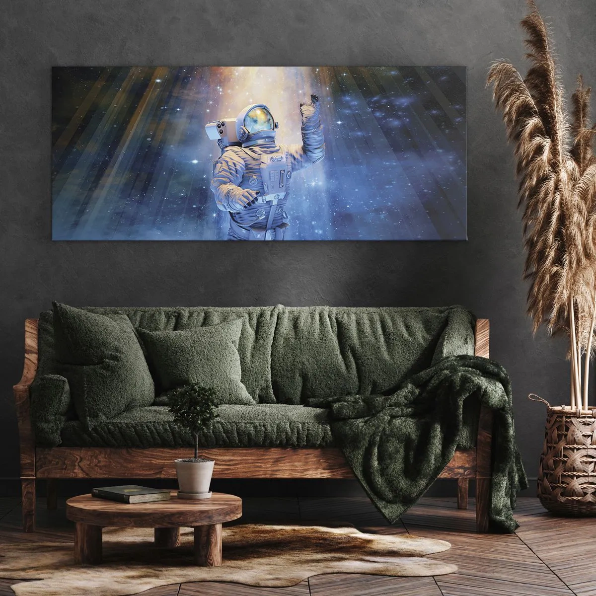 Impression sur toile - Image sur toile - Enfin arrivé - 100x40 cm