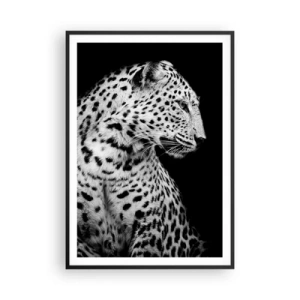 Affiche dans un cadre noir - Poster - Presque un profil parfait! - 70x100 cm