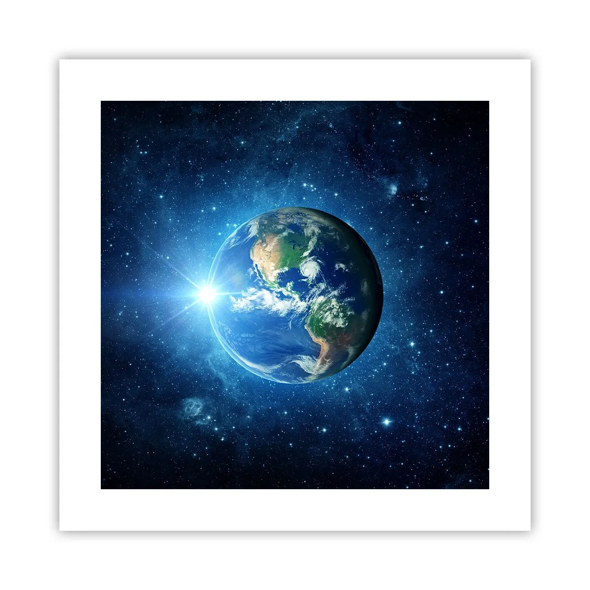 Affiche - Poster - Nous sommes au paradis - 40x40 cm