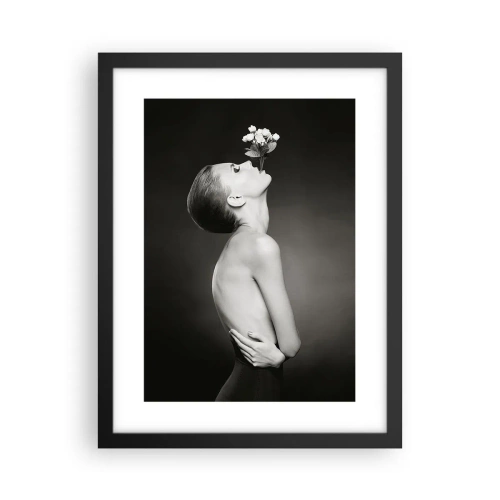 Affiche dans un cadre noir - Poster - Elégance excentrique - 30x40 cm