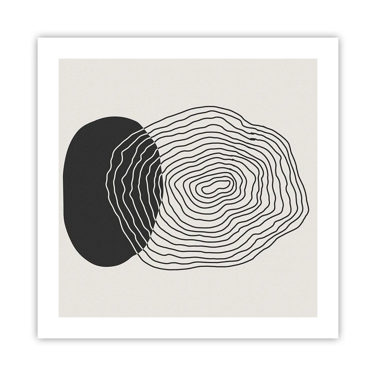Affiche - Poster - Durabilité et oscillation - 50x50 cm
