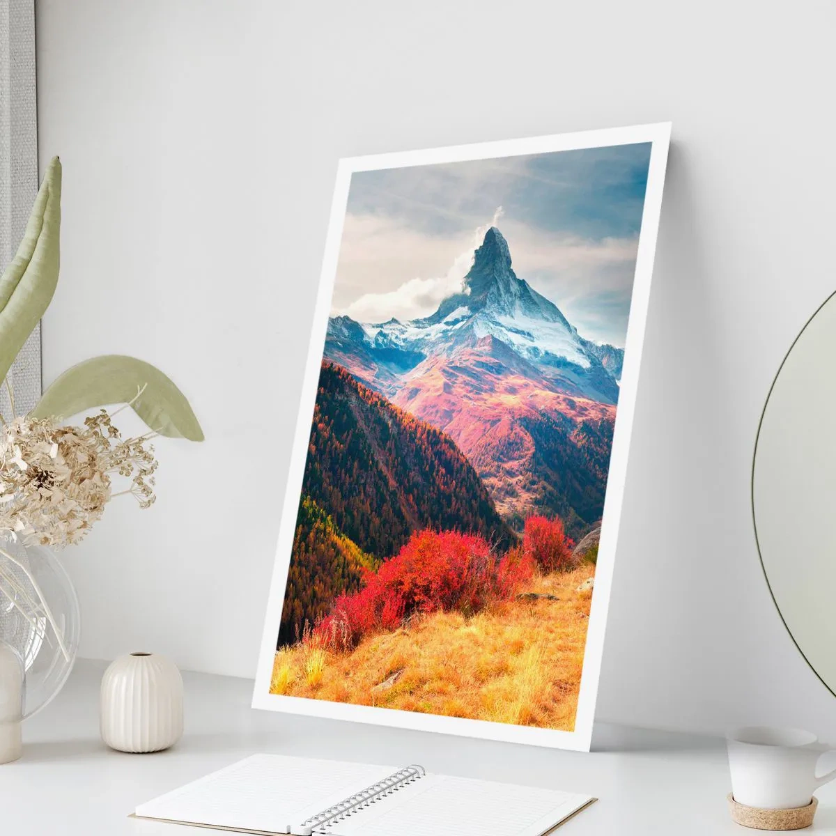 Affiche - Poster - Automne alpin - 30x40 cm