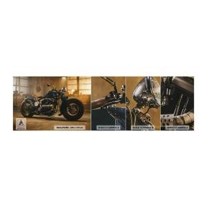 Échantillon de Papier Peint Premium Sand - Je peux tout - Moto, Ancien, Automobile - 100x30 cm