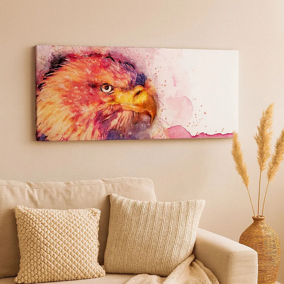 Impression sur toile - Image sur toile - Tu ne veux pas savoir à quoi je pense - 100x40 cm