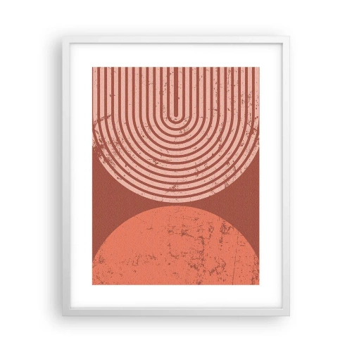 Affiche dans un cadre blanc - Poster - Une relation proche - 40x50 cm