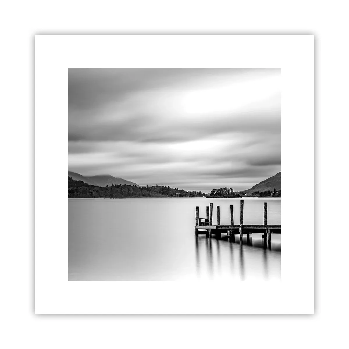 Affiche - Poster - Douceur et force - 30x30 cm