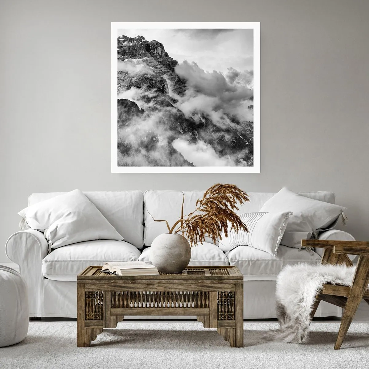 Affiche - Poster - Belle et cruelle - 60x60 cm