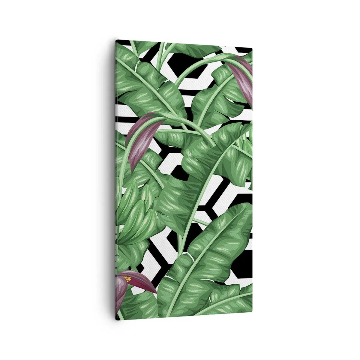 Impression sur toile - Image sur toile - Une composition symétrique par nature - 55x100 cm