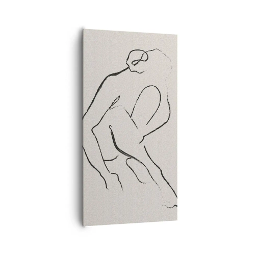 Impression sur toile - Image sur toile - Croquis intime - 65x120 cm