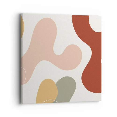 Impression sur toile - Image sur toile - Entrelac - 30x30 cm