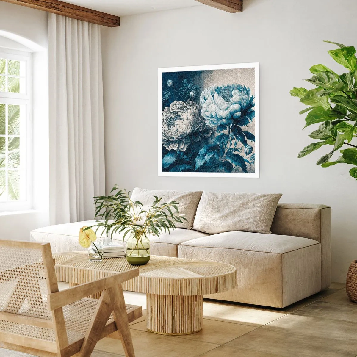 Affiche - Poster - Paire assortie - 40x40 cm