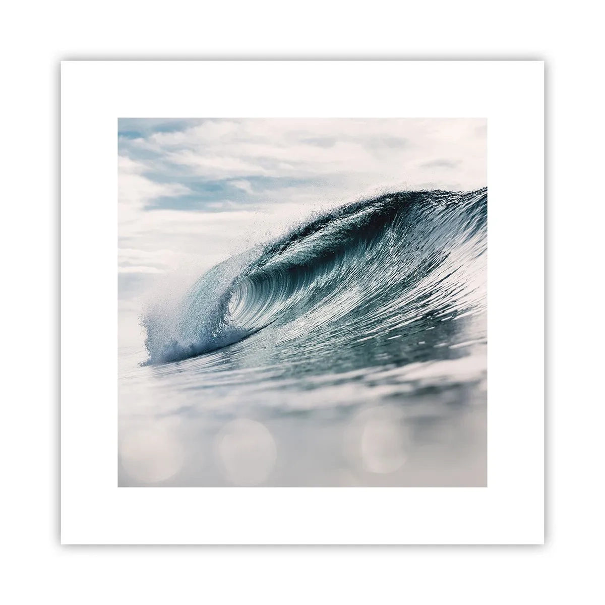 Affiche - Poster - Pic d'eau - 30x30 cm