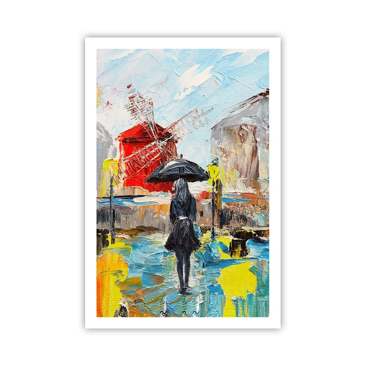 Affiche - Poster - Légende parisienne - 61x91 cm