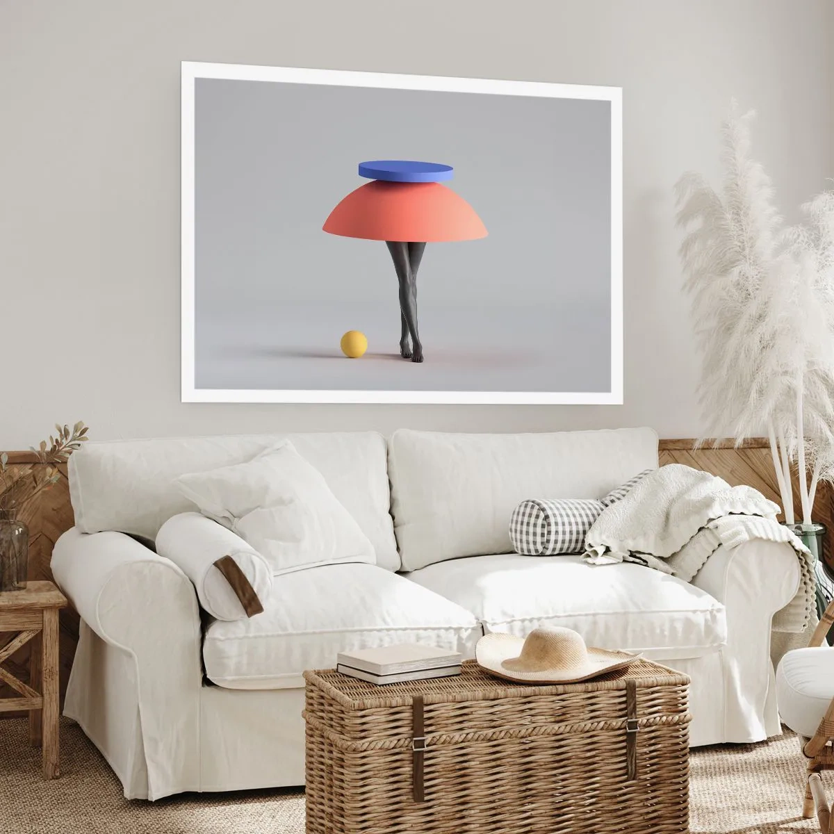 Affiche - Poster - Composition surréaliste - 91x61 cm