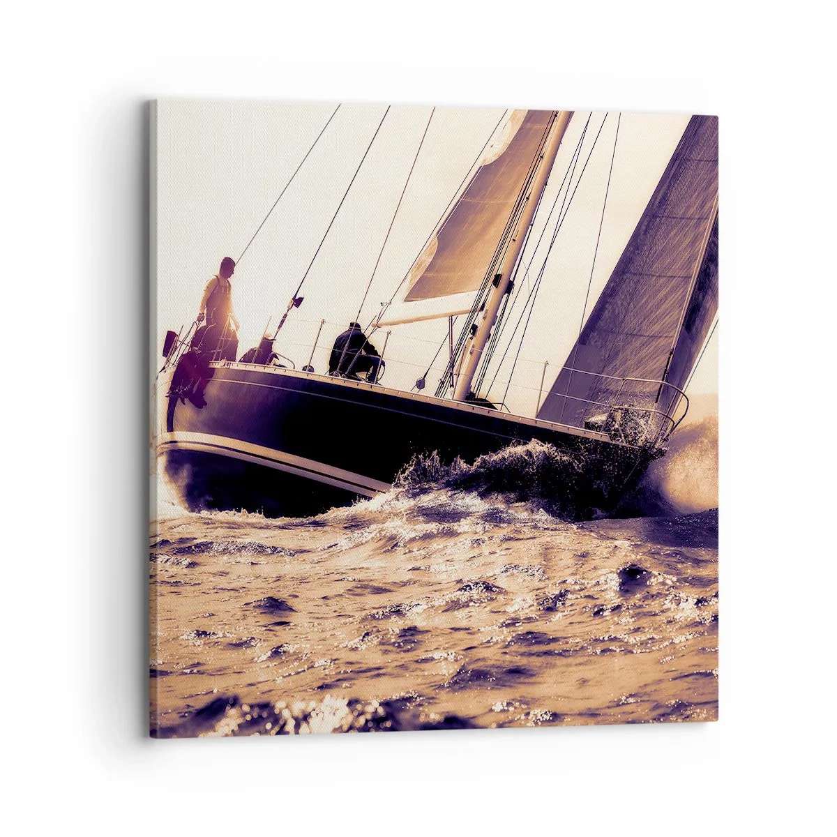 Impression sur toile - Image sur toile - Navigue, marin - 70x70 cm