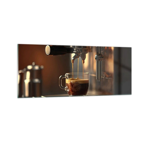 Impression sur verre - Image sur verre - Un mélange sensuel - 100x40 cm