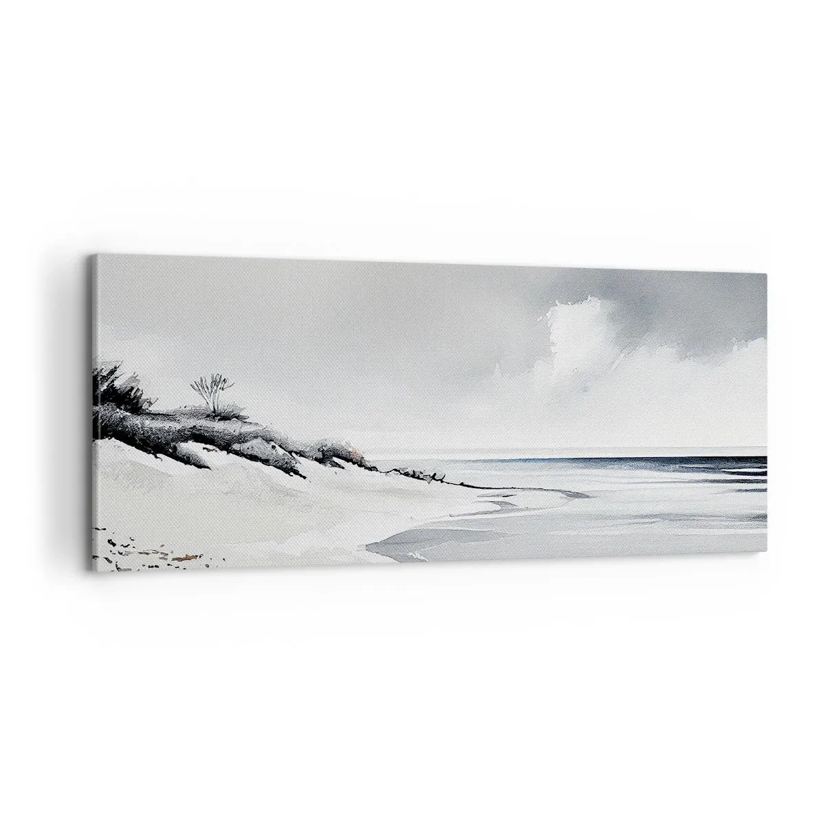 Impression sur toile - Image sur toile - Ensemble depuis toujours - 100x40 cm