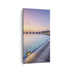 Impression sur toile - Image sur toile - Vacances - retour aux sources - 65x120 cm