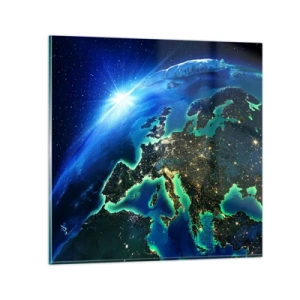 Impression sur verre - Image sur verre - Europe pétillante - 60x60 cm