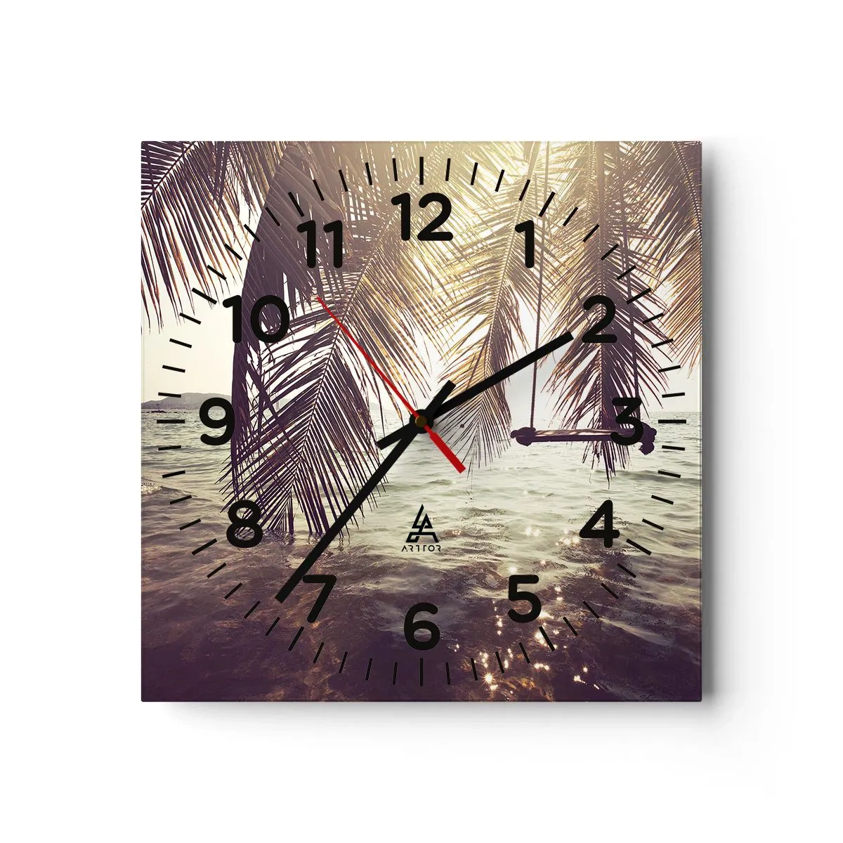 Horloge murale - Pendule murale - Vous pouvez vous balancer dans les nuages ​​à volonté - 30x30 cm