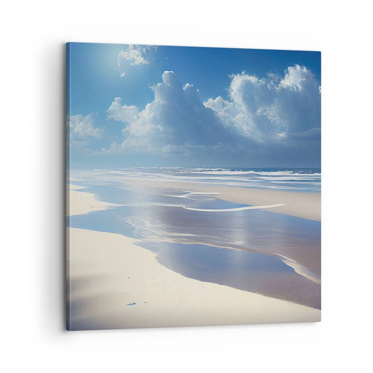 Impression sur toile - Image sur toile - Des vacances paradisiaques - 60x60 cm